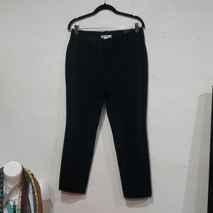 WHBM Smooth Stretch Crushed Velvet Pants Size 10